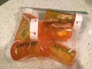 Don’t flush those expired medications! Turn them in at a take-back location on April 30.