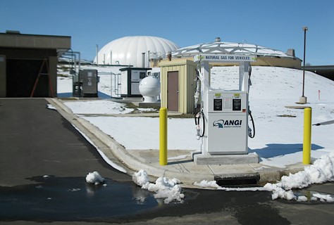 Biogas facility